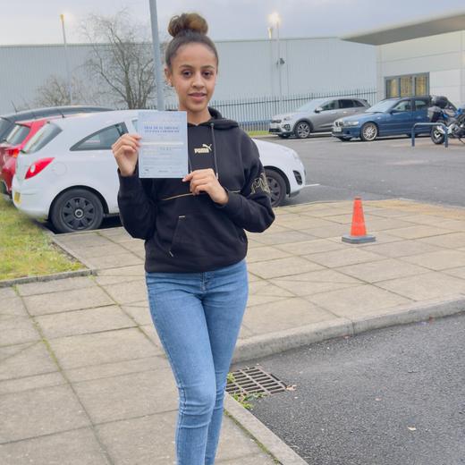 Driving school Manchester student pass photo