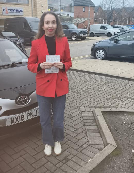 DriveCrest Wall of Fame student driving test success photo